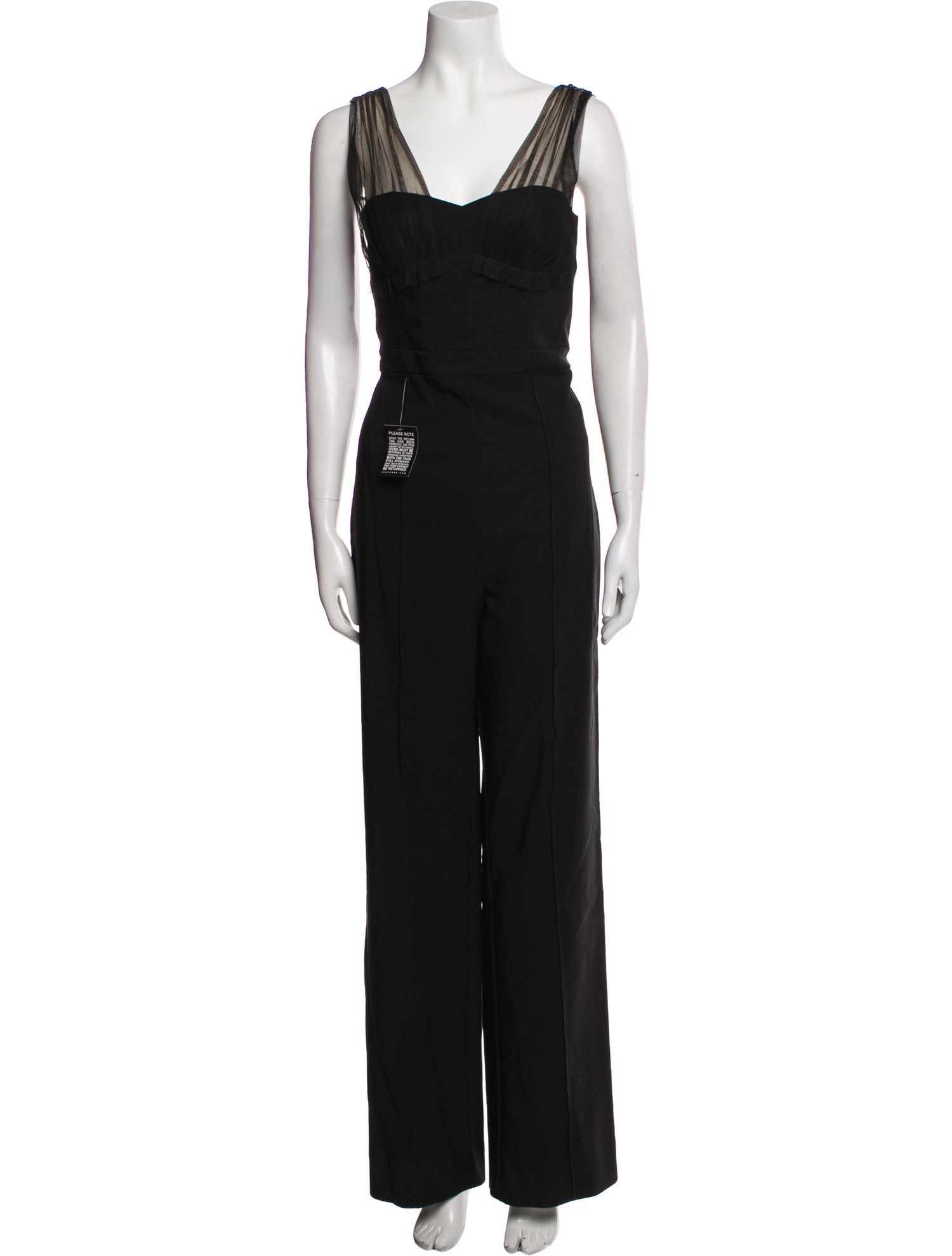 Zac Posen V-Neck Jumpsuit w/ Tags
