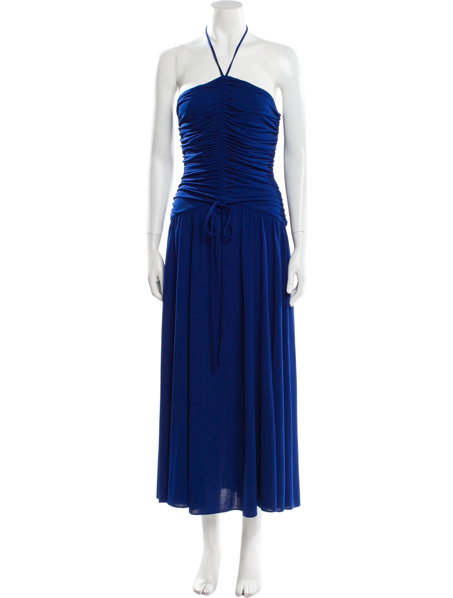 Zac Posen Halterneck Midi Length Dress