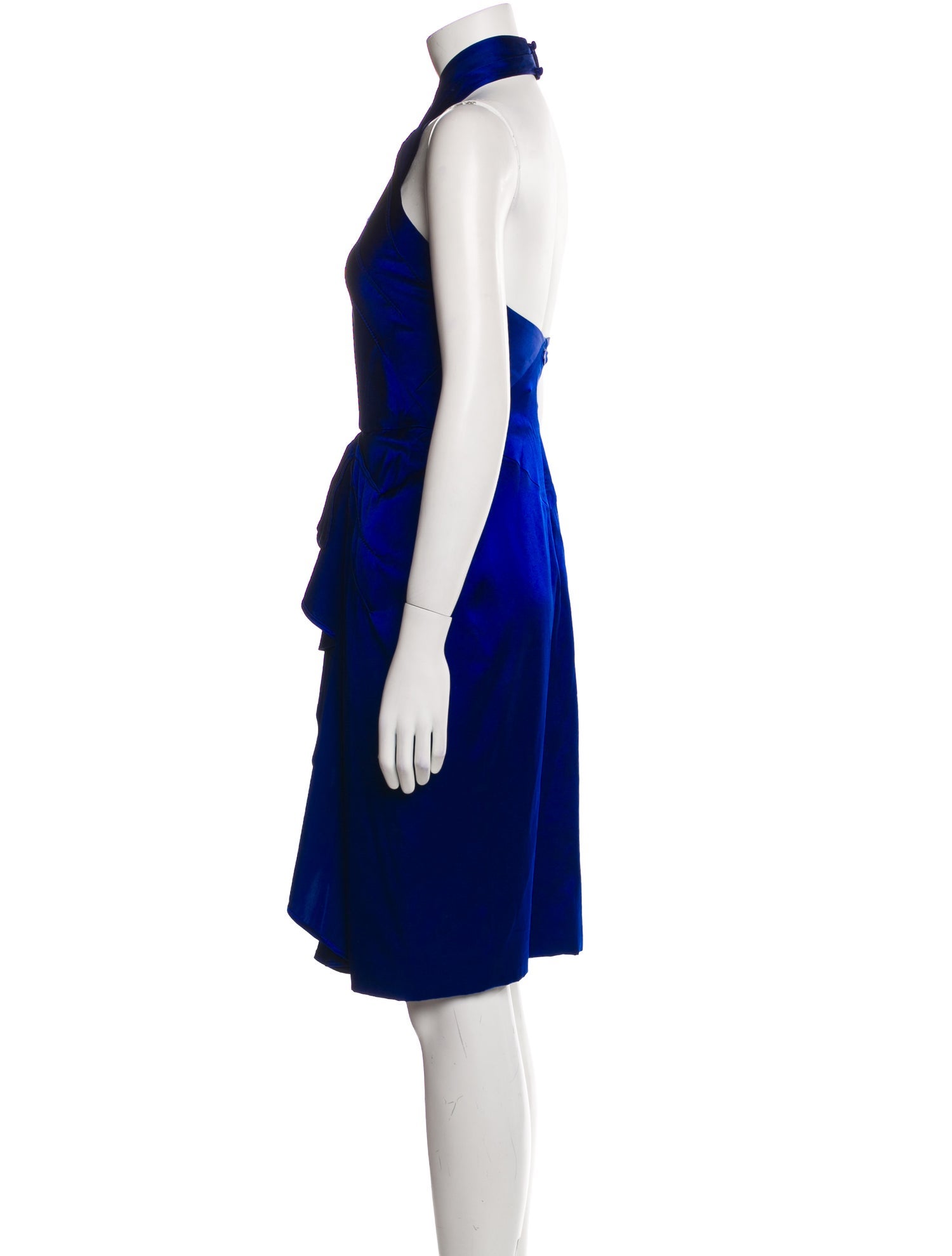 Zac Posen Halterneck Midi Length Dress