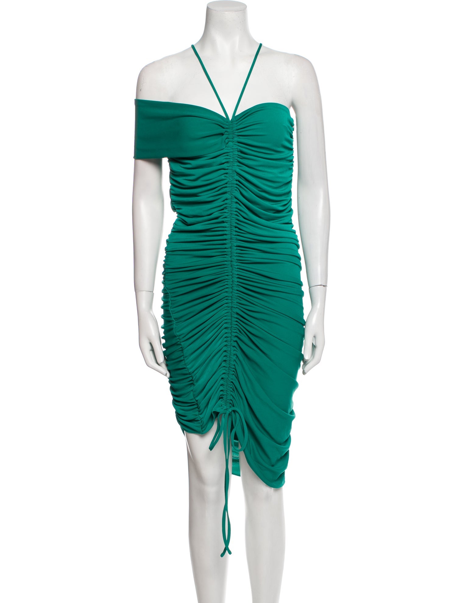 Zac Posen Halterneck Midi Length Dress