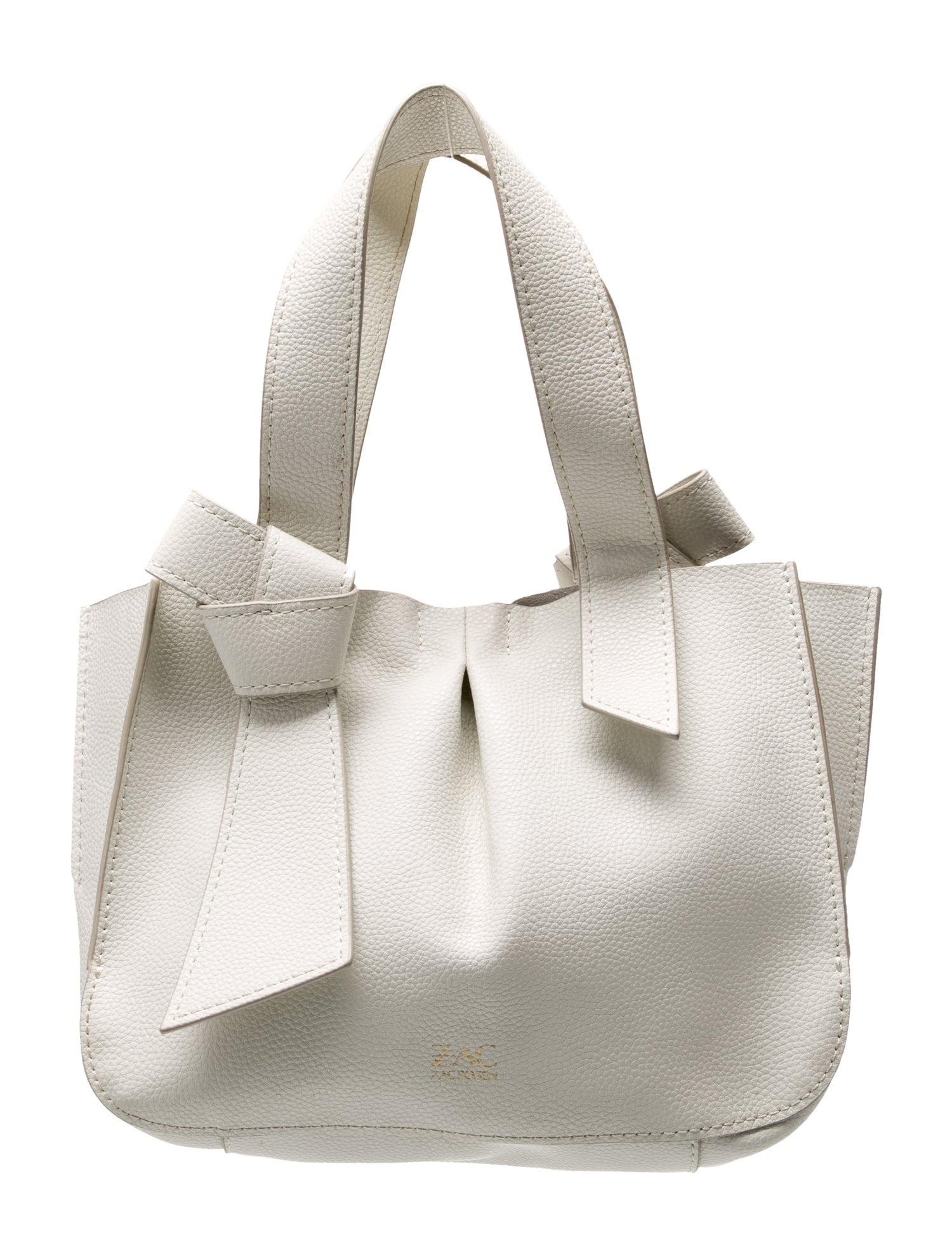 Zac Posen Leather Top Handle Bag