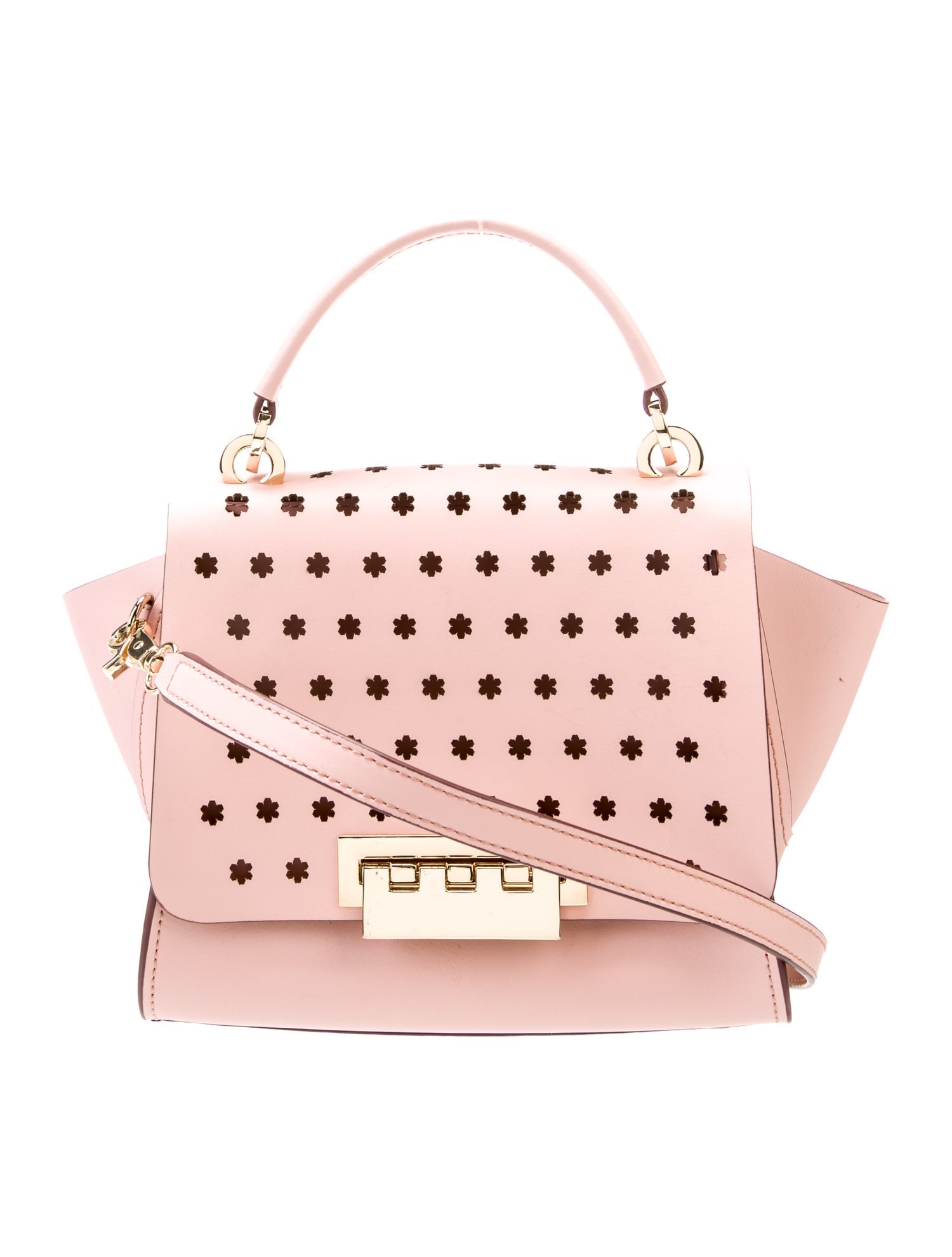 Zac Posen Leather Top Handle Bag