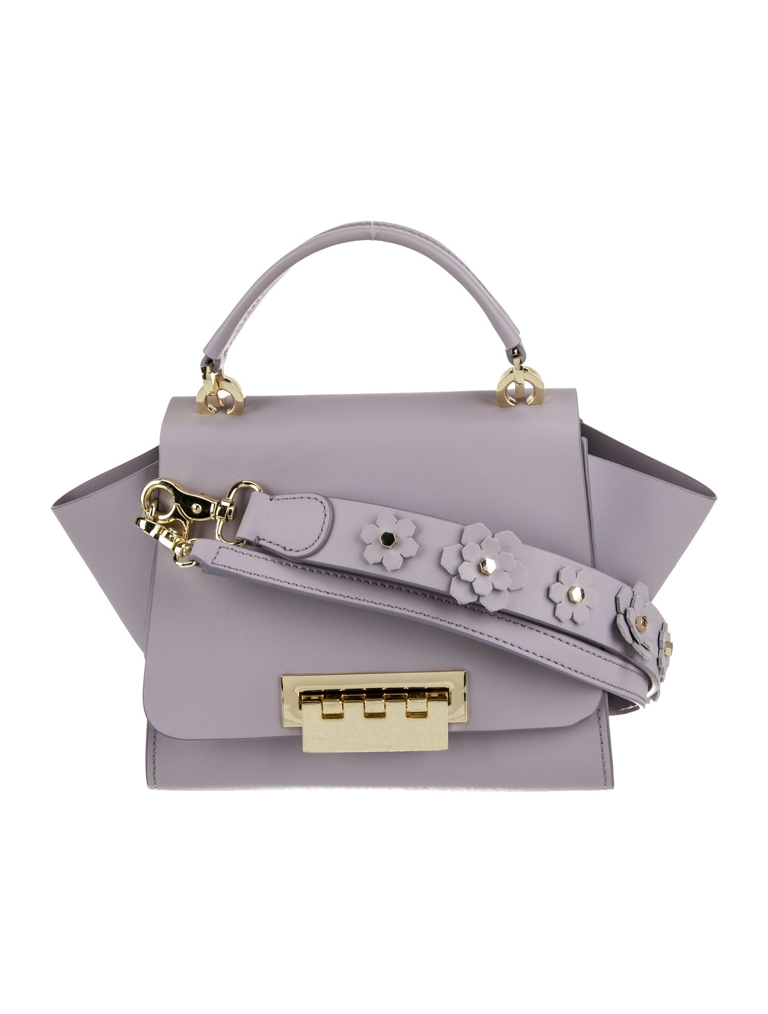 ZAC Zac Posen Leather Top Handle Bag