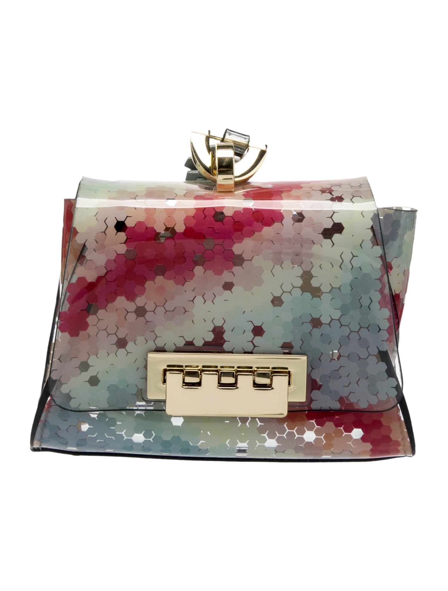 Zac Posen PVC Top Handle Bag