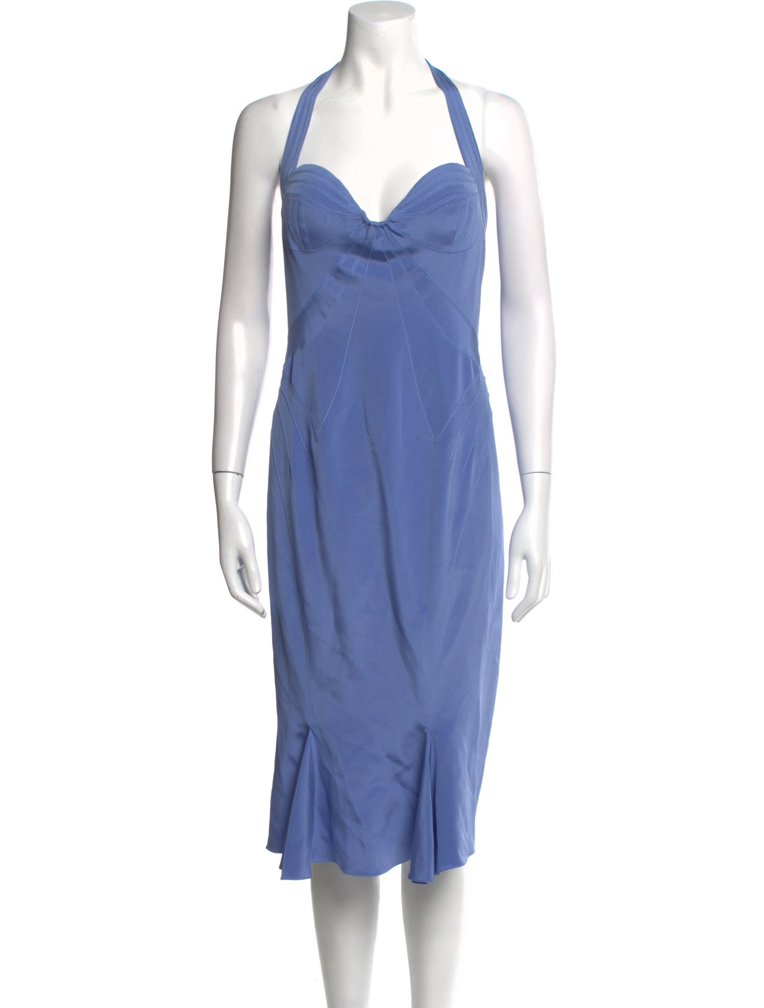 Zac Posen Silk Midi Length Dress w/ Tags