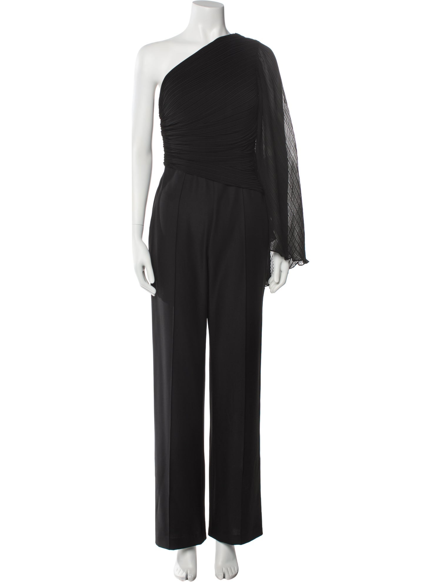 Zac Posen One-Shoulder Jumpsuit