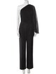 Zac Posen One-Shoulder Jumpsuit