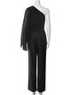 Zac Posen One-Shoulder Jumpsuit