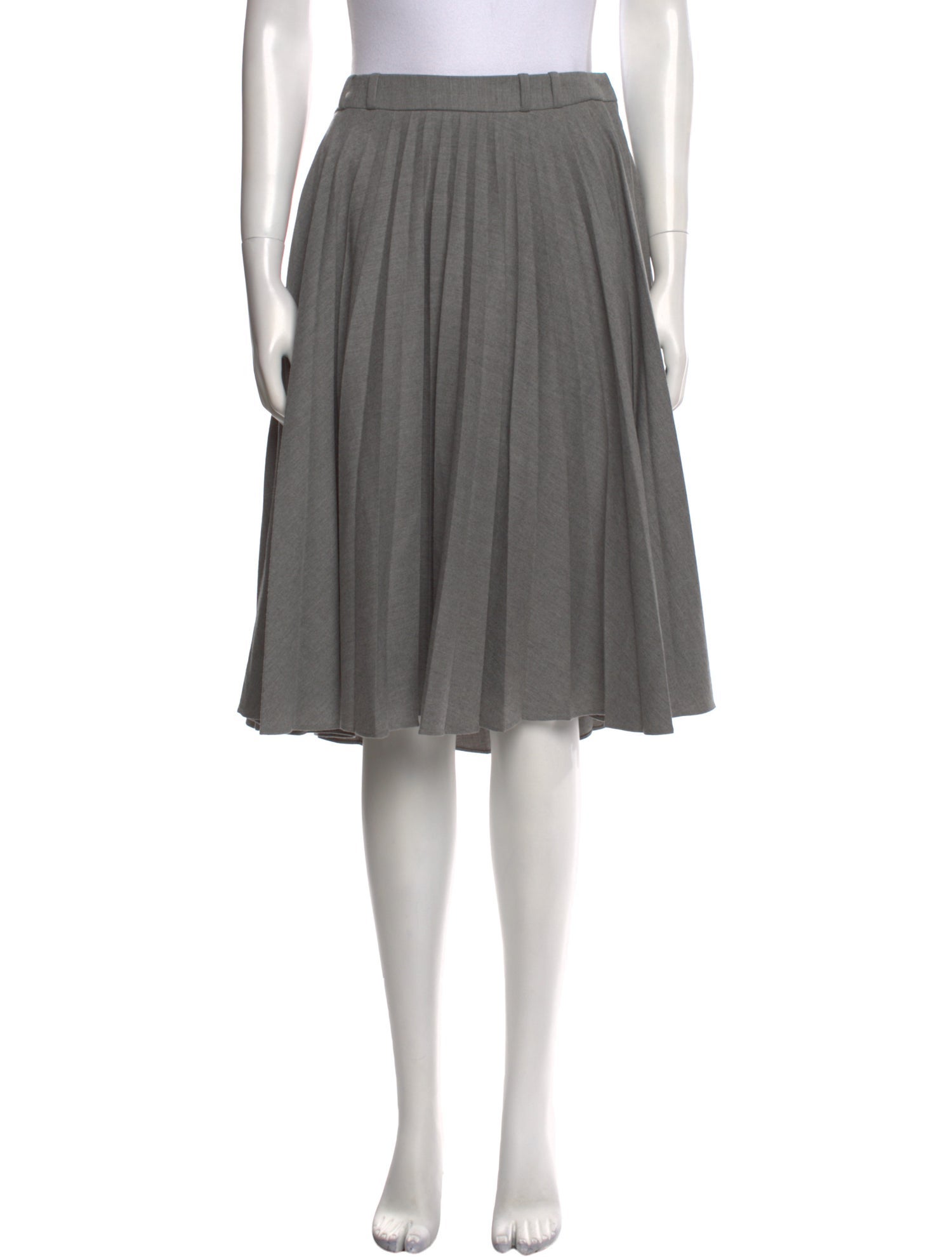 Zac Posen Wool Knee-Length Skirt