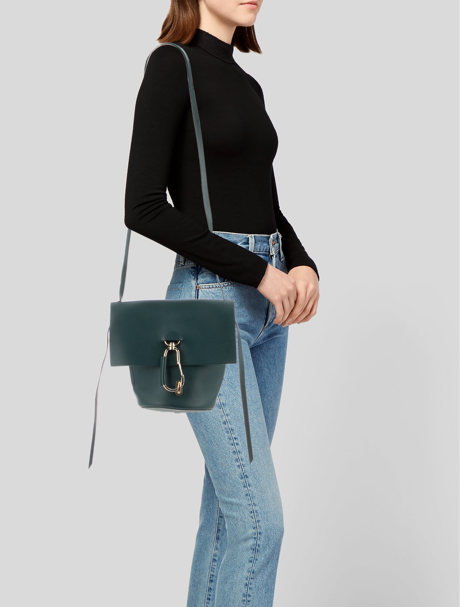 Zac Posen Leather Crossbody Bag