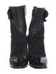 Zac Posen Patent Leather Sock Boots