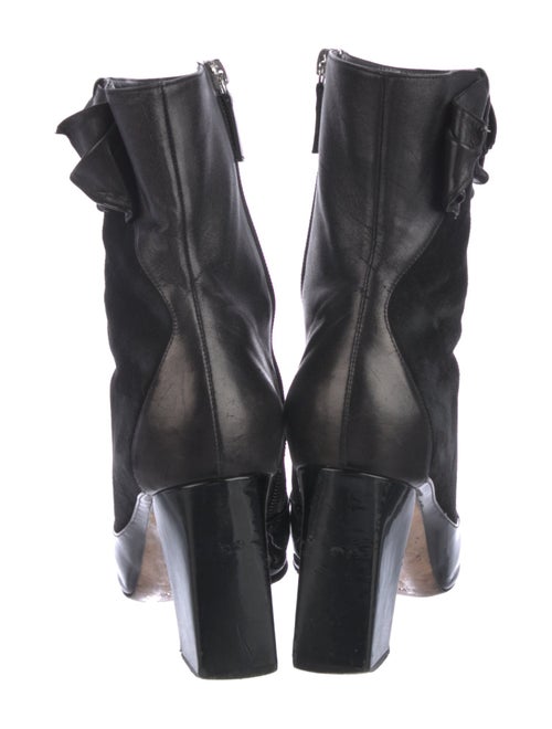 Zac Posen Patent Leather Sock Boots