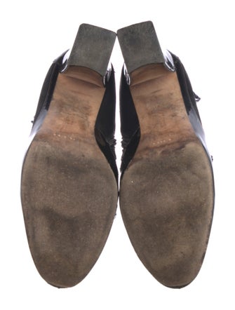 Zac Posen Patent Leather Sock Boots