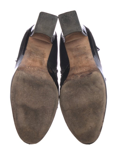 Zac Posen Patent Leather Sock Boots