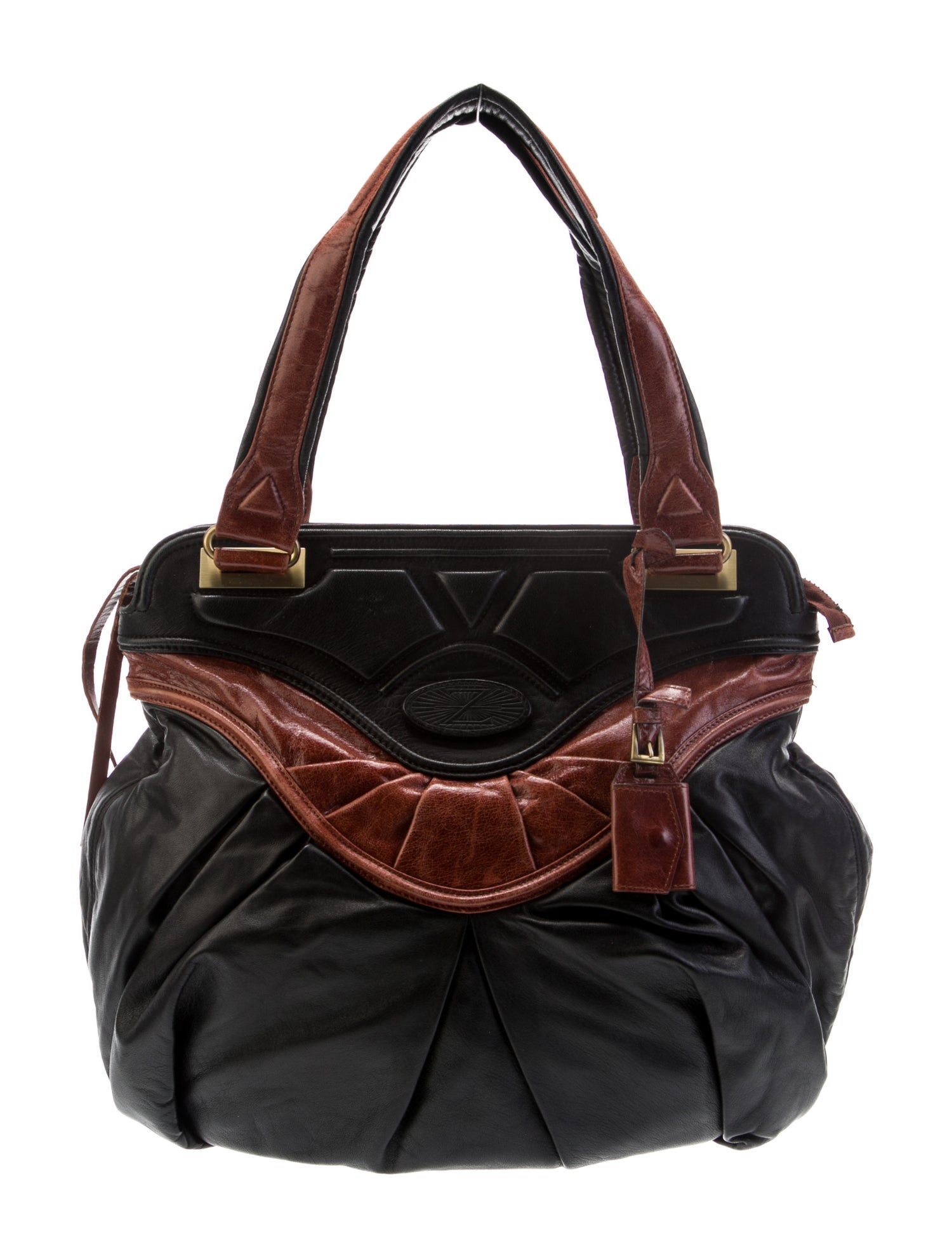 Zac Posen Leather Shoulder Bag