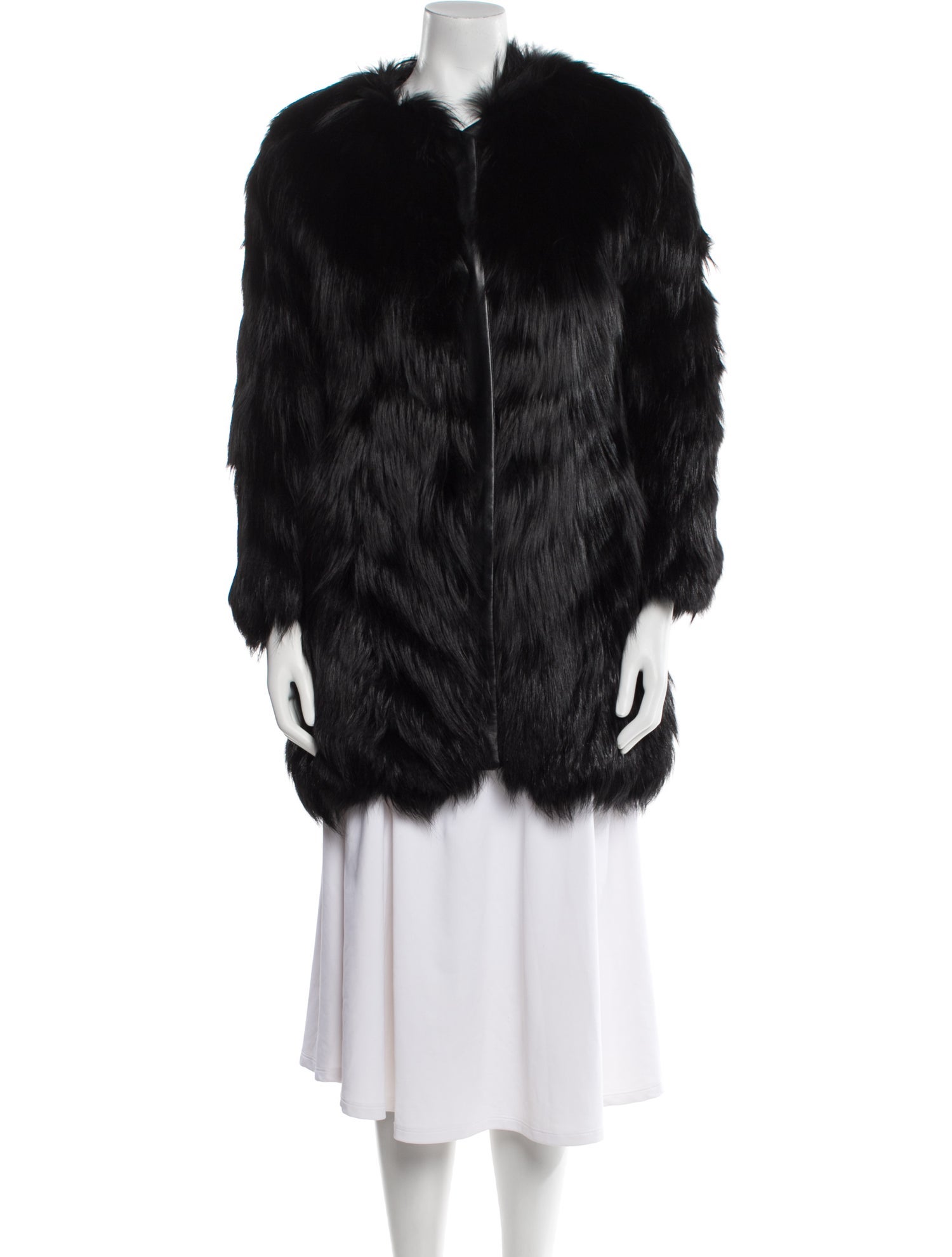 Zac Posen Fox Fur Coat