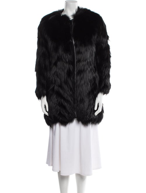 Zac Posen Fox Fur Coat