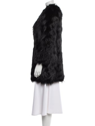 Zac Posen Fox Fur Coat