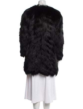 Zac Posen Fox Fur Coat