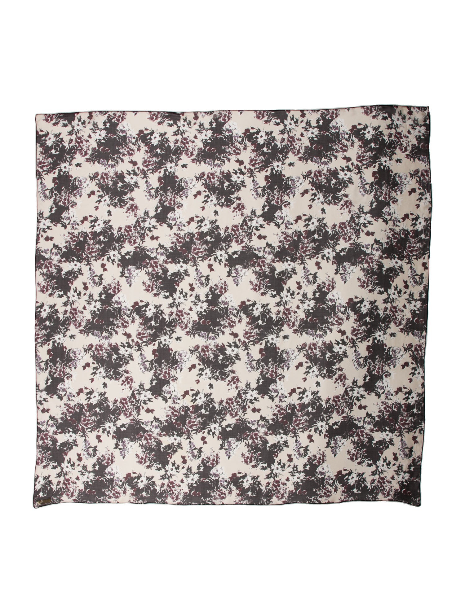 Zac Posen Floral Print Scarf
