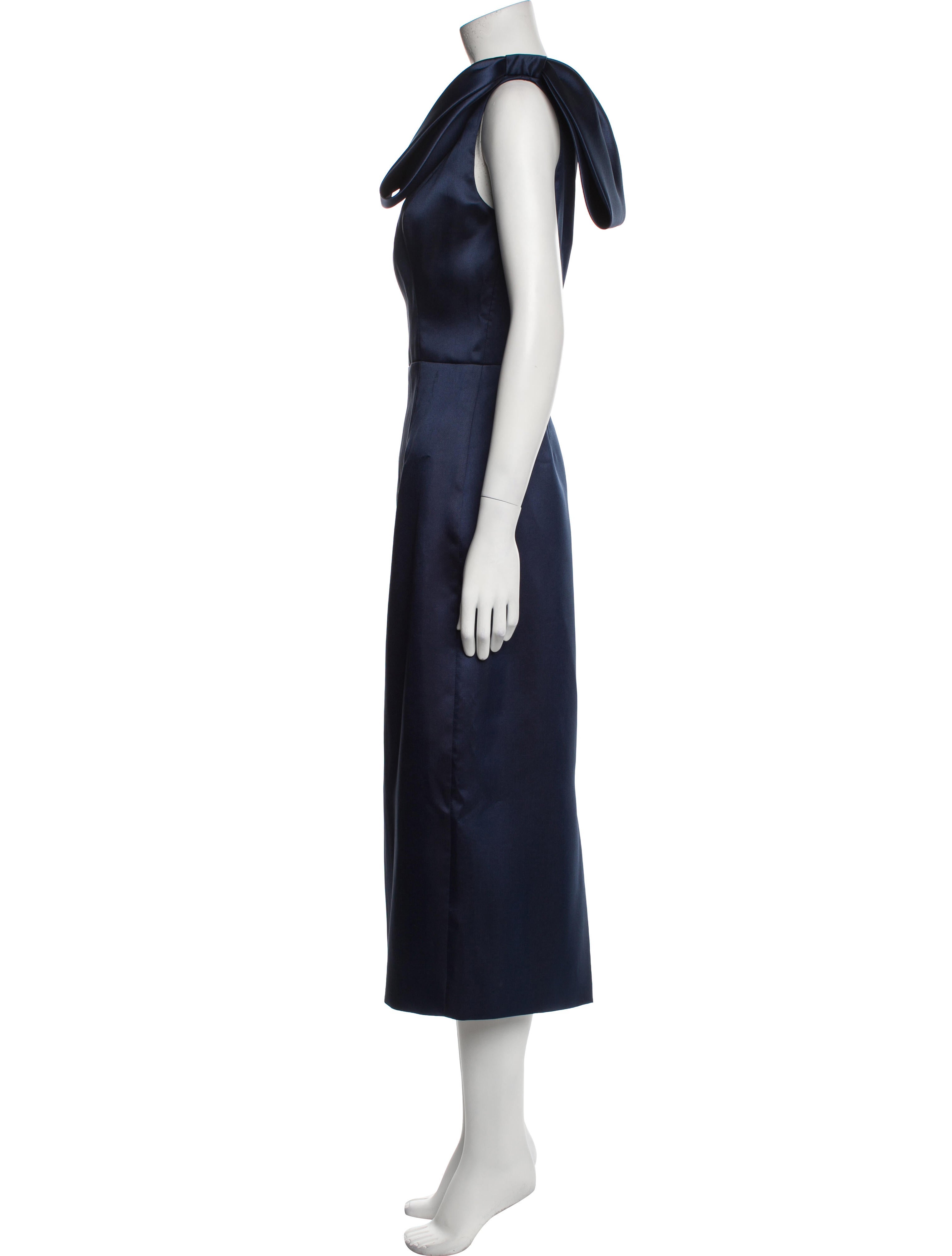Zac Posen One-Shoulder Long Dress w/ Tags