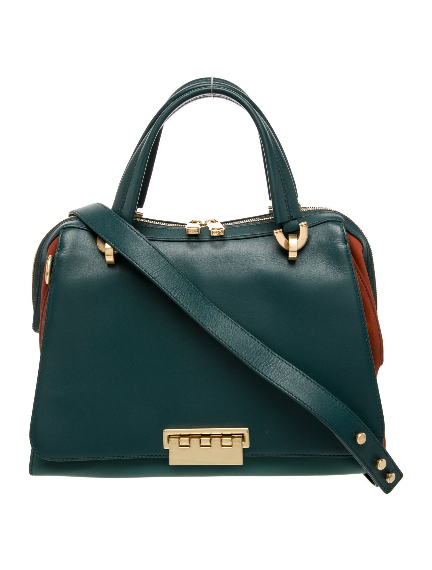 Zac Posen Leather Crossbody Bag
