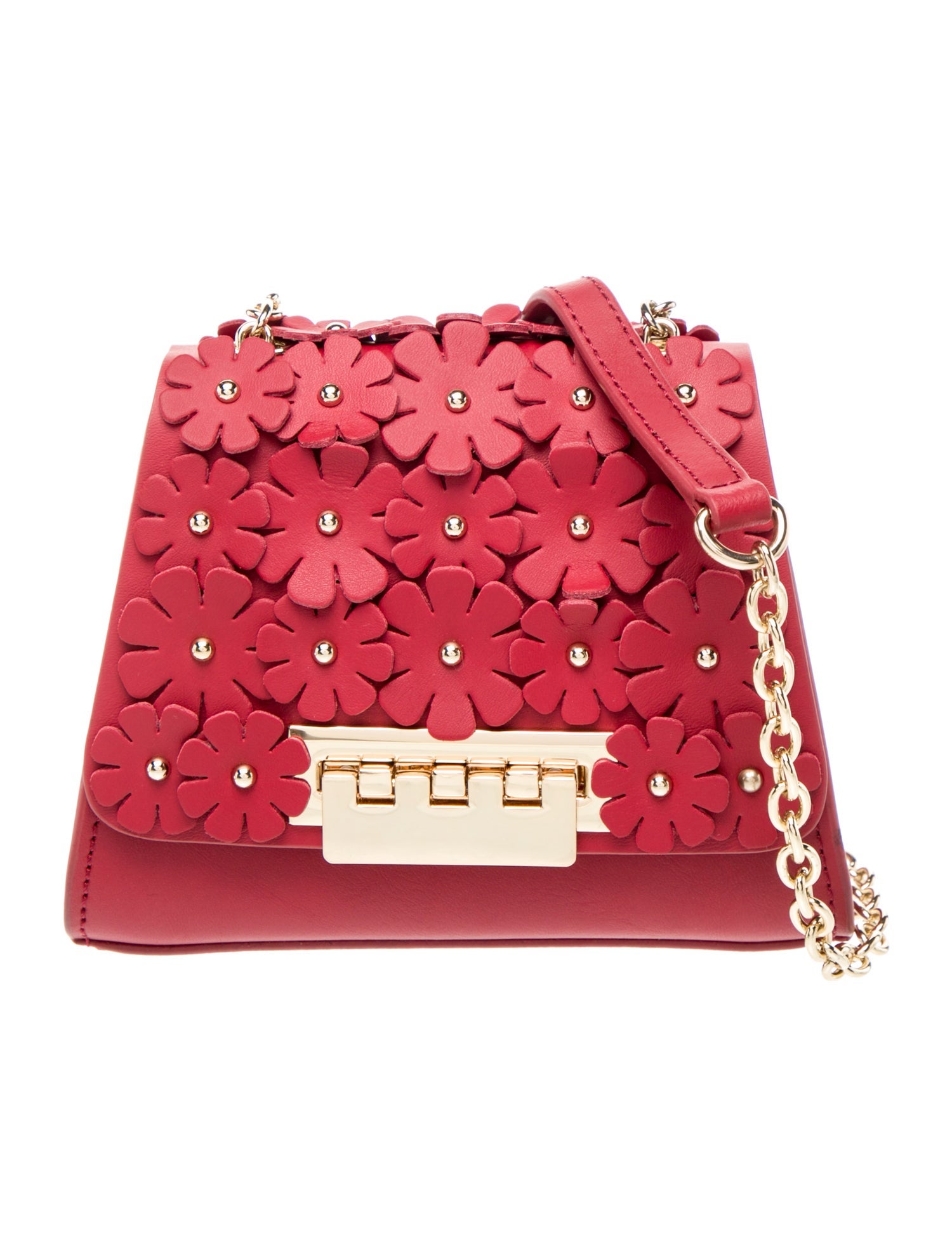 Zac Posen Leather Crossbody Bag