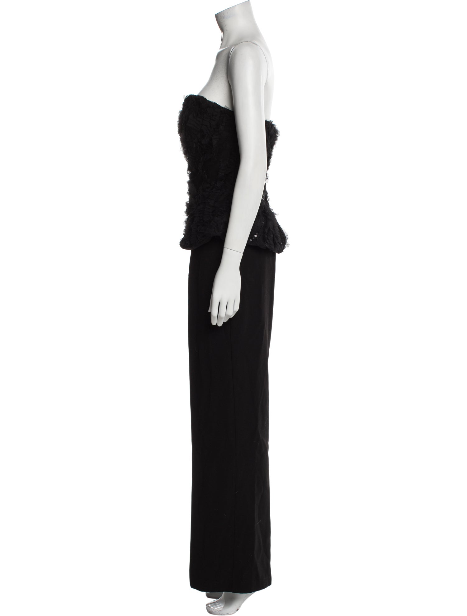 Zac Posen Strapless Jumpsuit
