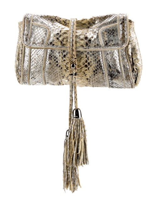 Zac Posen Python Clutch
