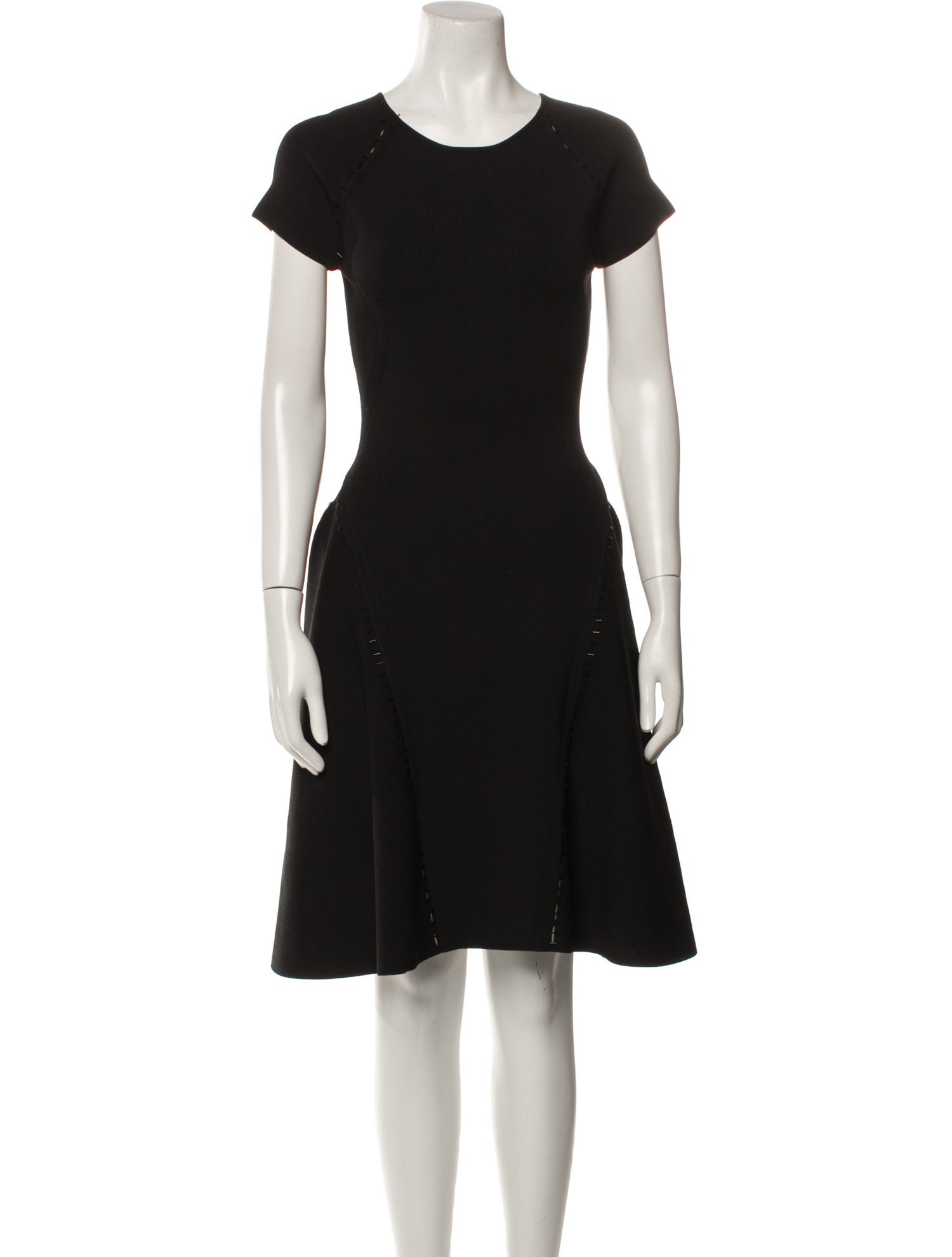 Zac Posen Crew Neck Knee-Length Dress