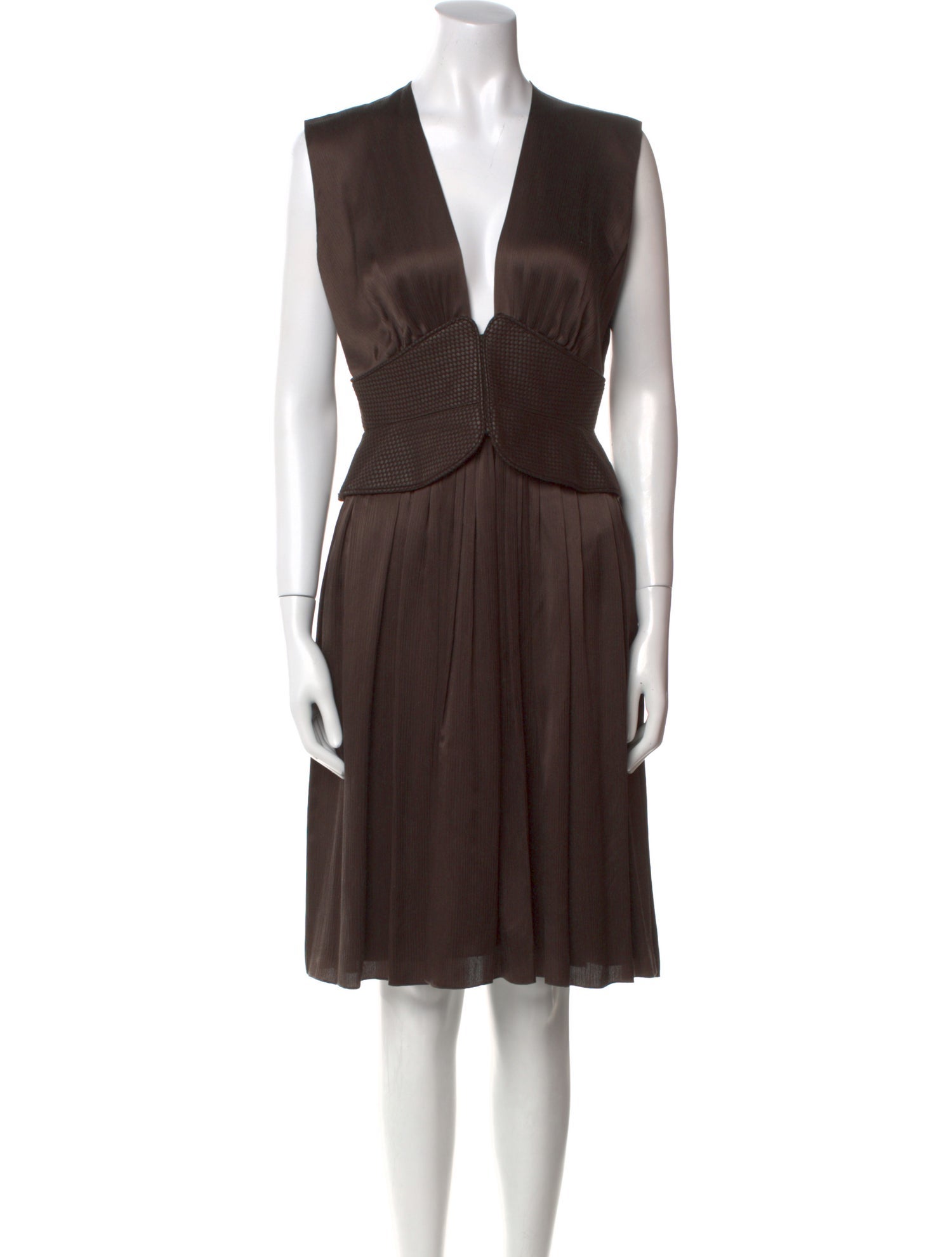 Zac Posen Silk Knee-Length Dress