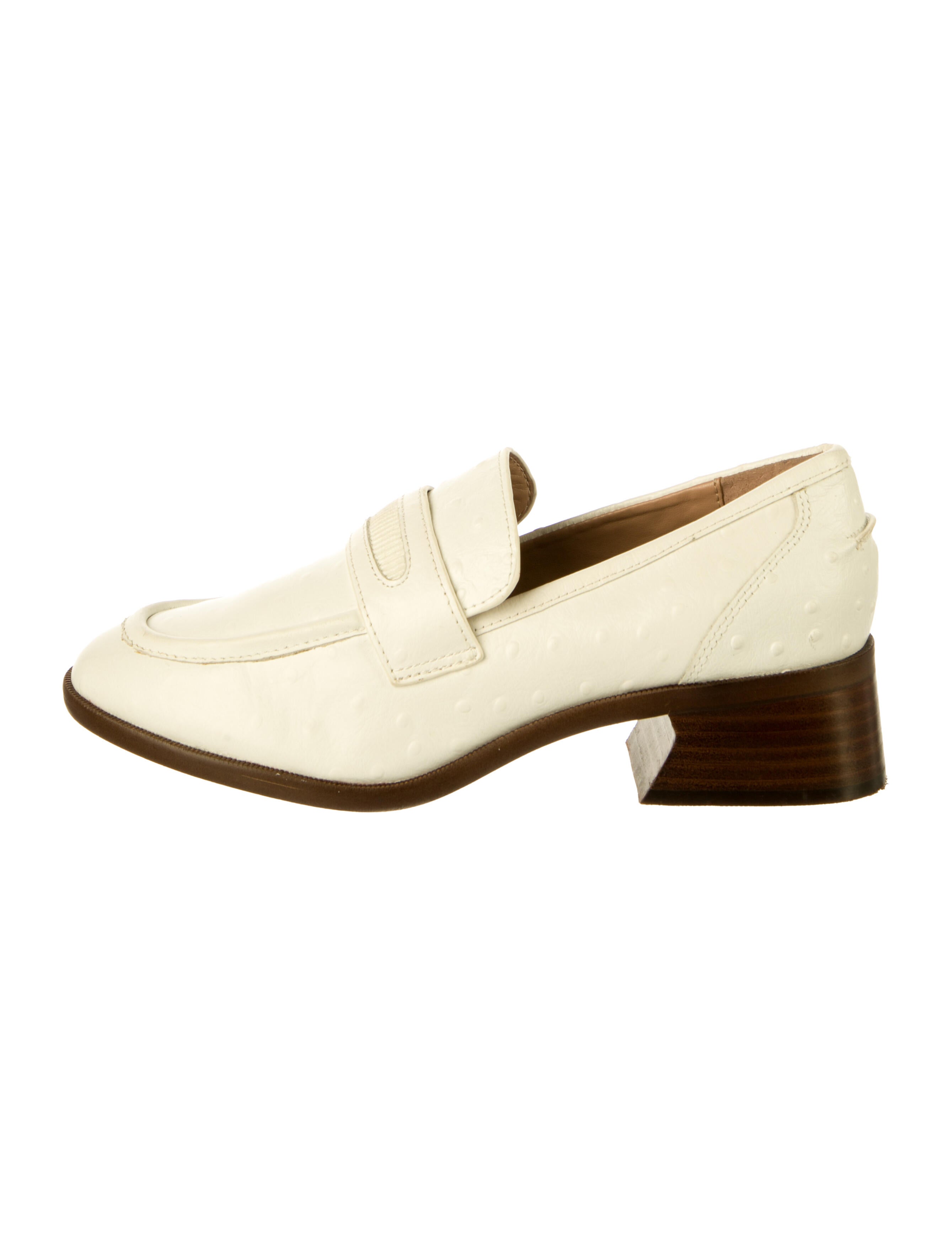 Zac Posen Ostrich Pumps