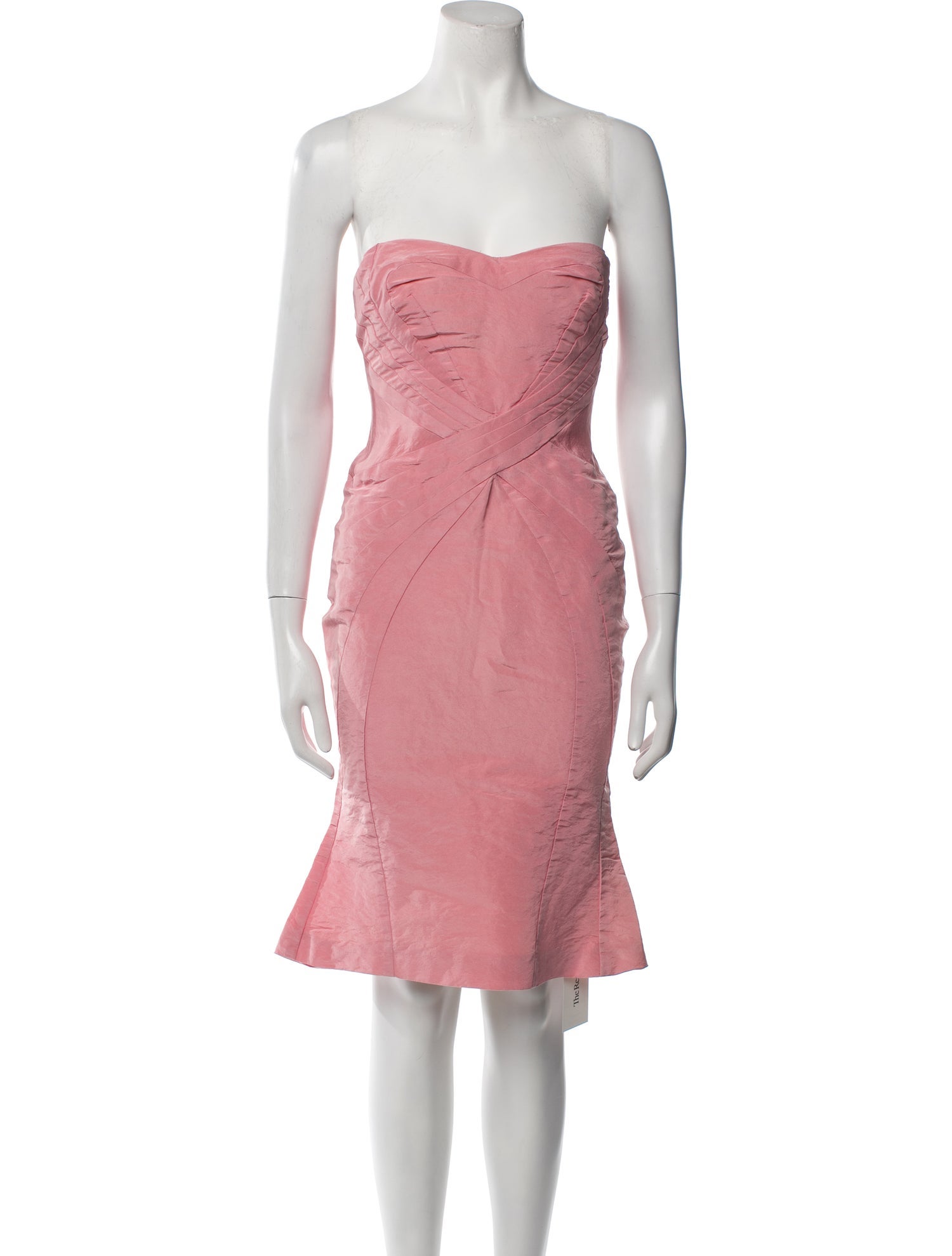Zac Posen Strapless Mini Dress