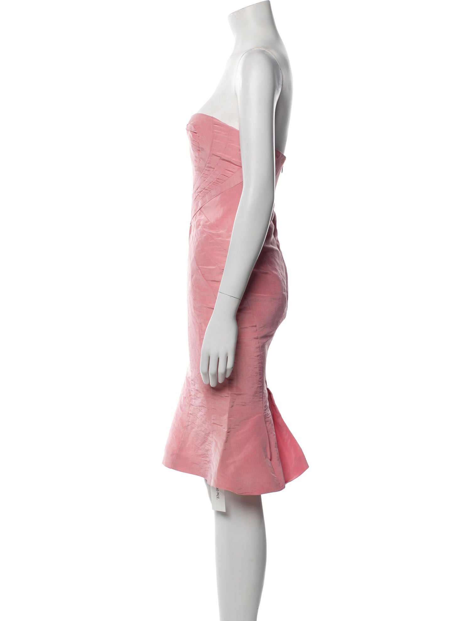 Zac Posen Strapless Mini Dress