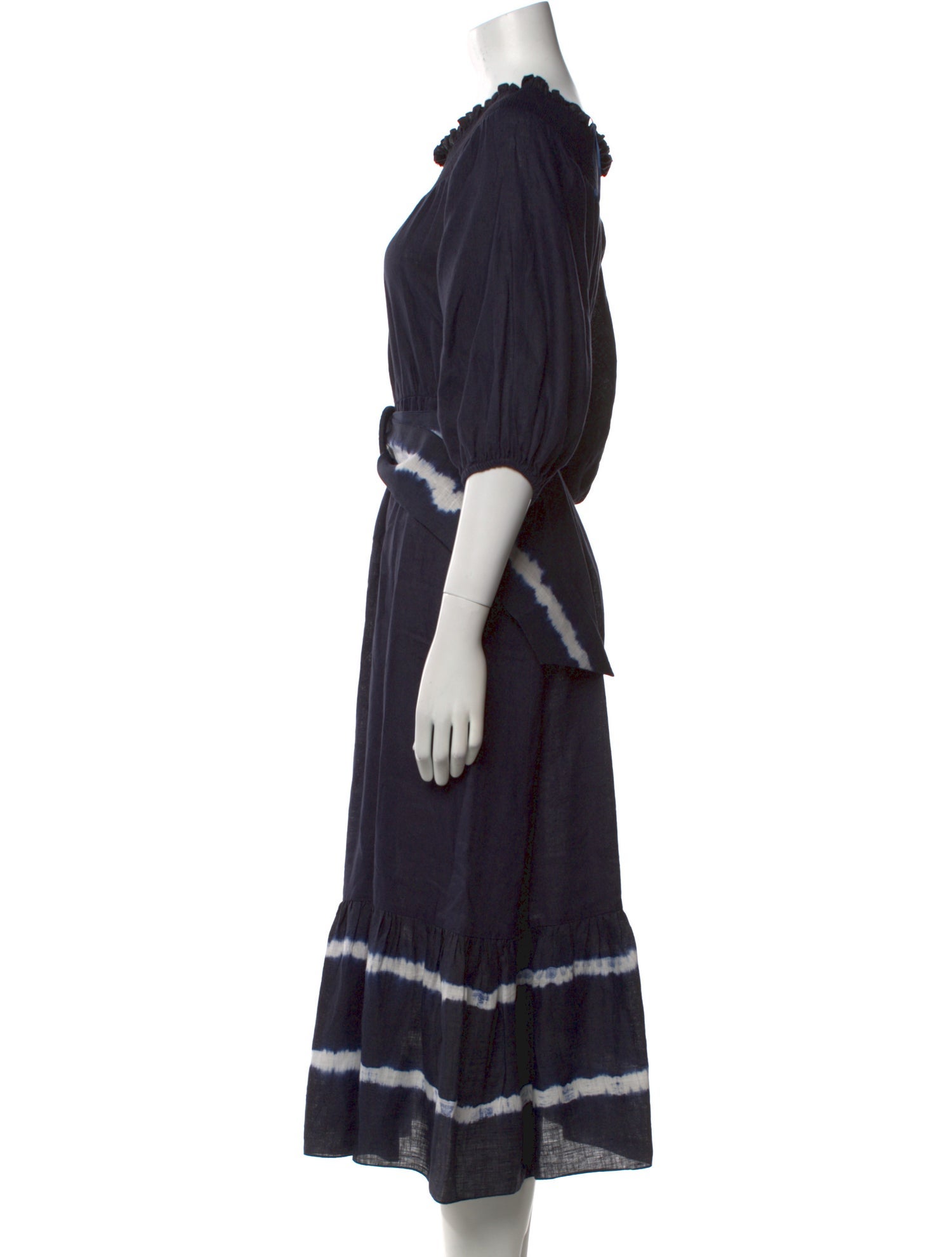 Zac Posen Linen Long Dress