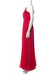 Zac Posen One-Shoulder Long Dress