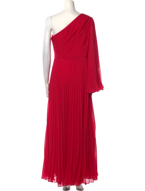 Zac Posen One-Shoulder Long Dress