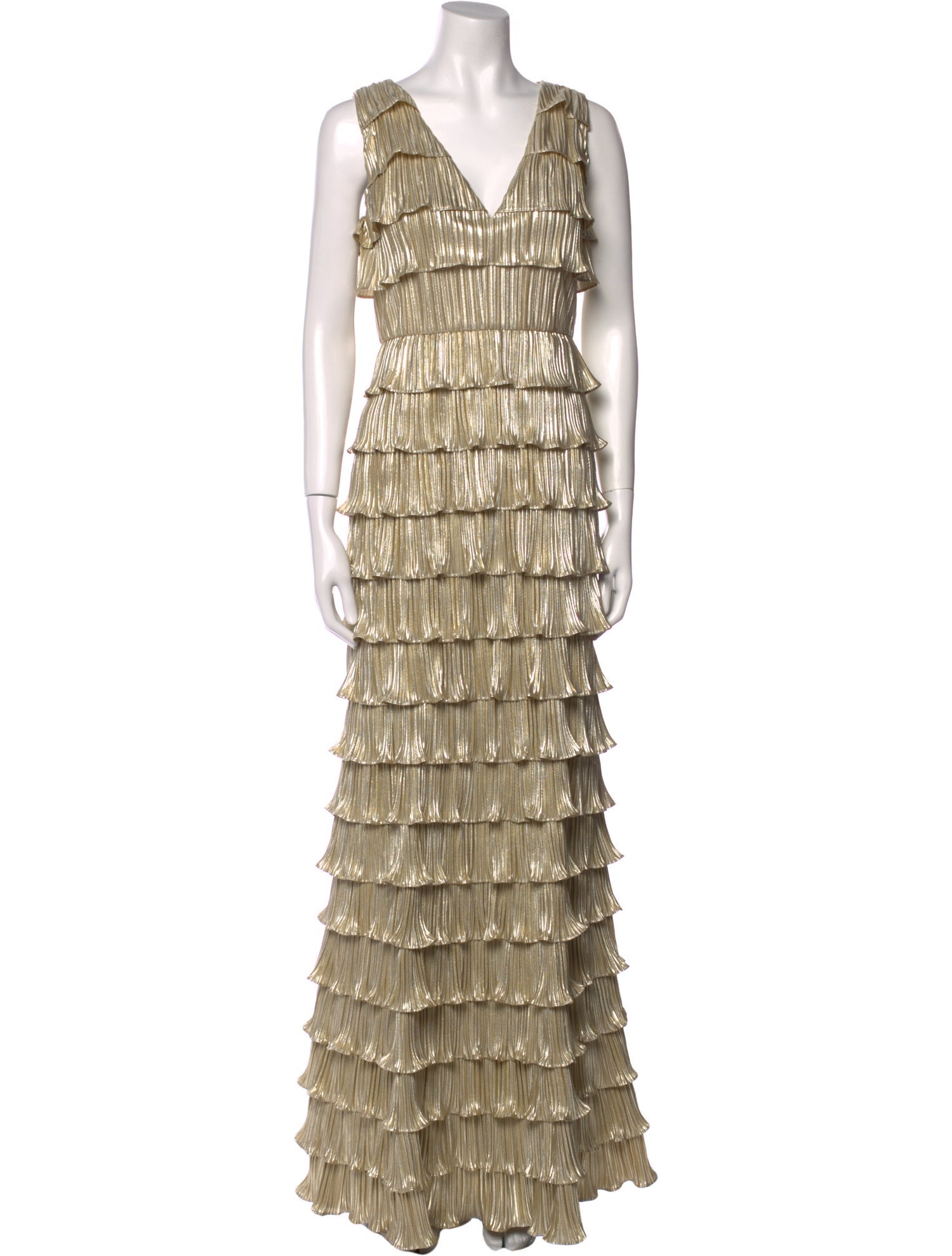 Zac Posen Nylon Long Dress