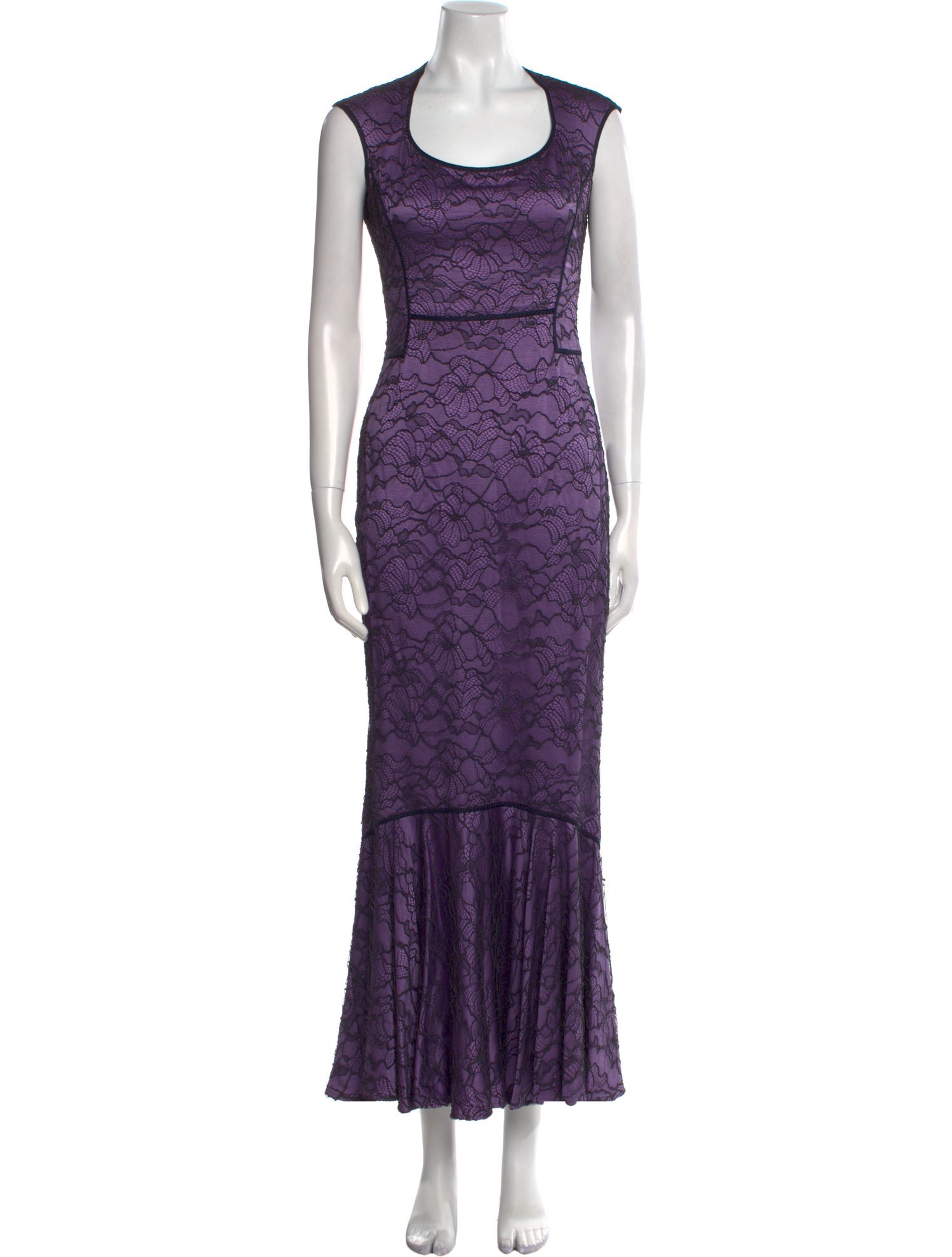 Zac Posen Lace Long Dress
