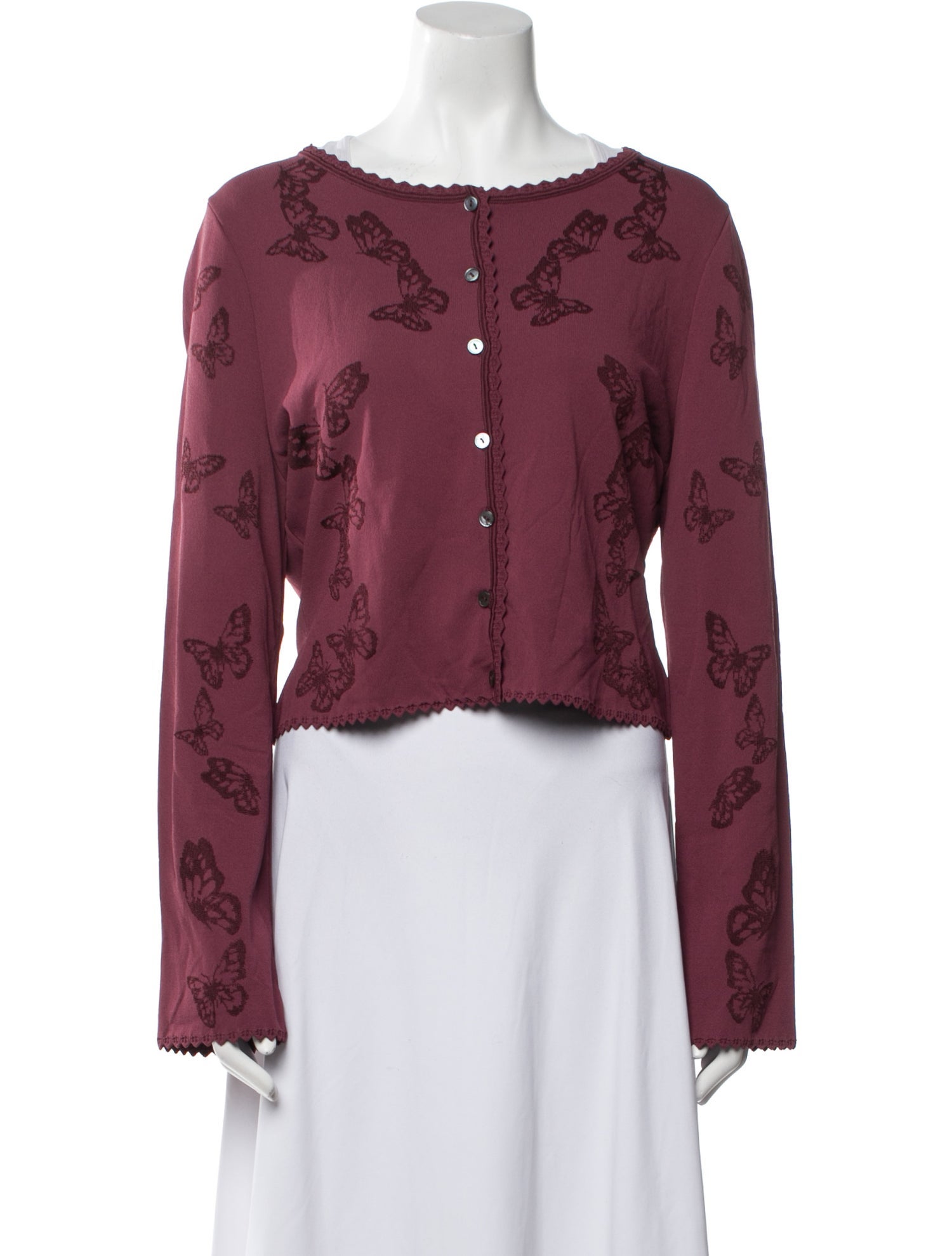 Zac Posen Printed Jacket