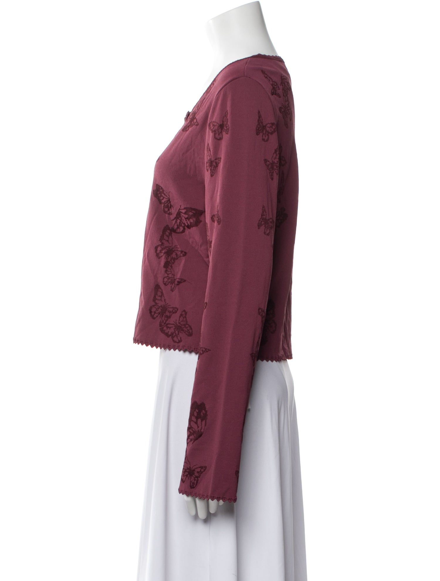 Zac Posen Printed Jacket