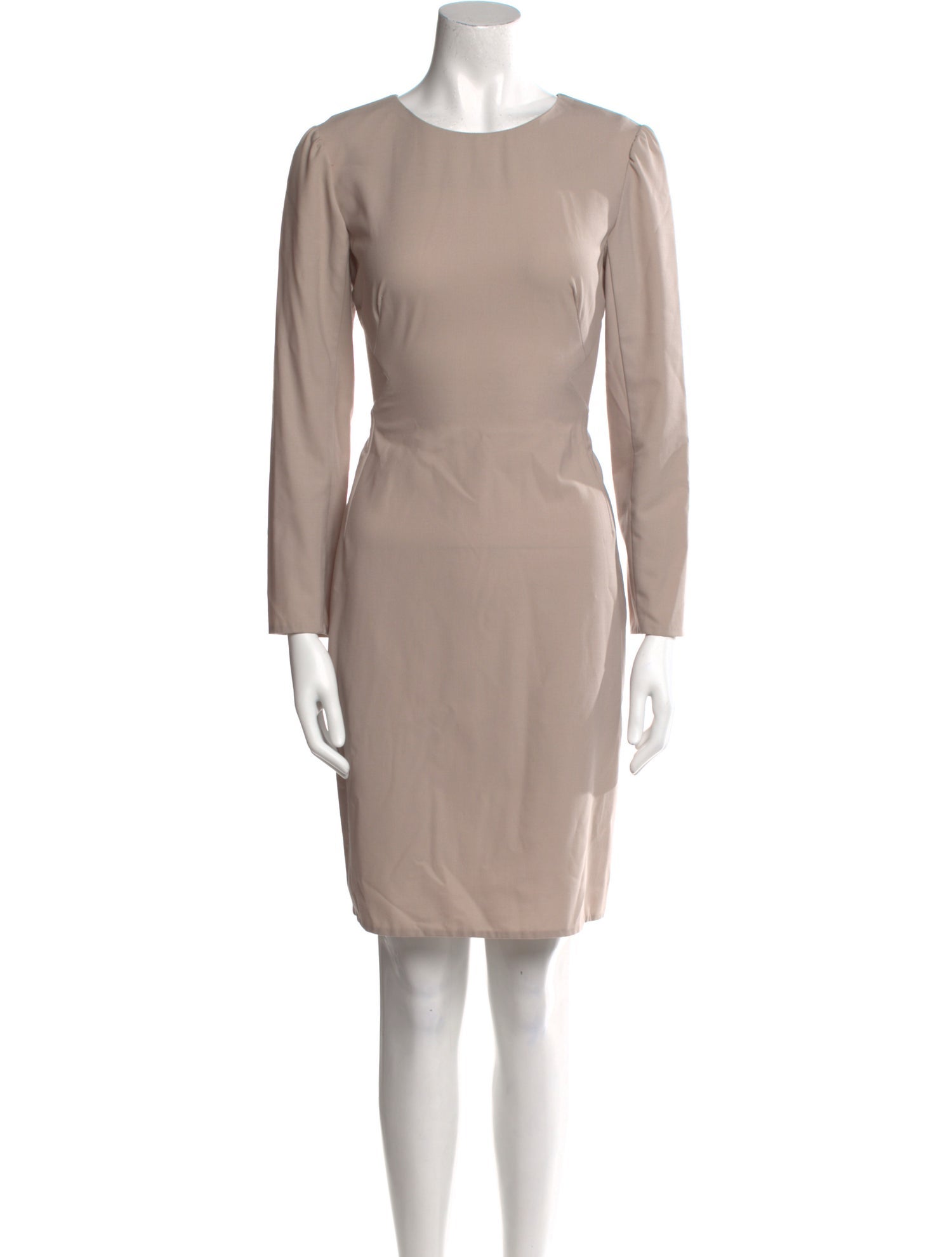 Zac Posen Scoop Neck Knee-Length Dress