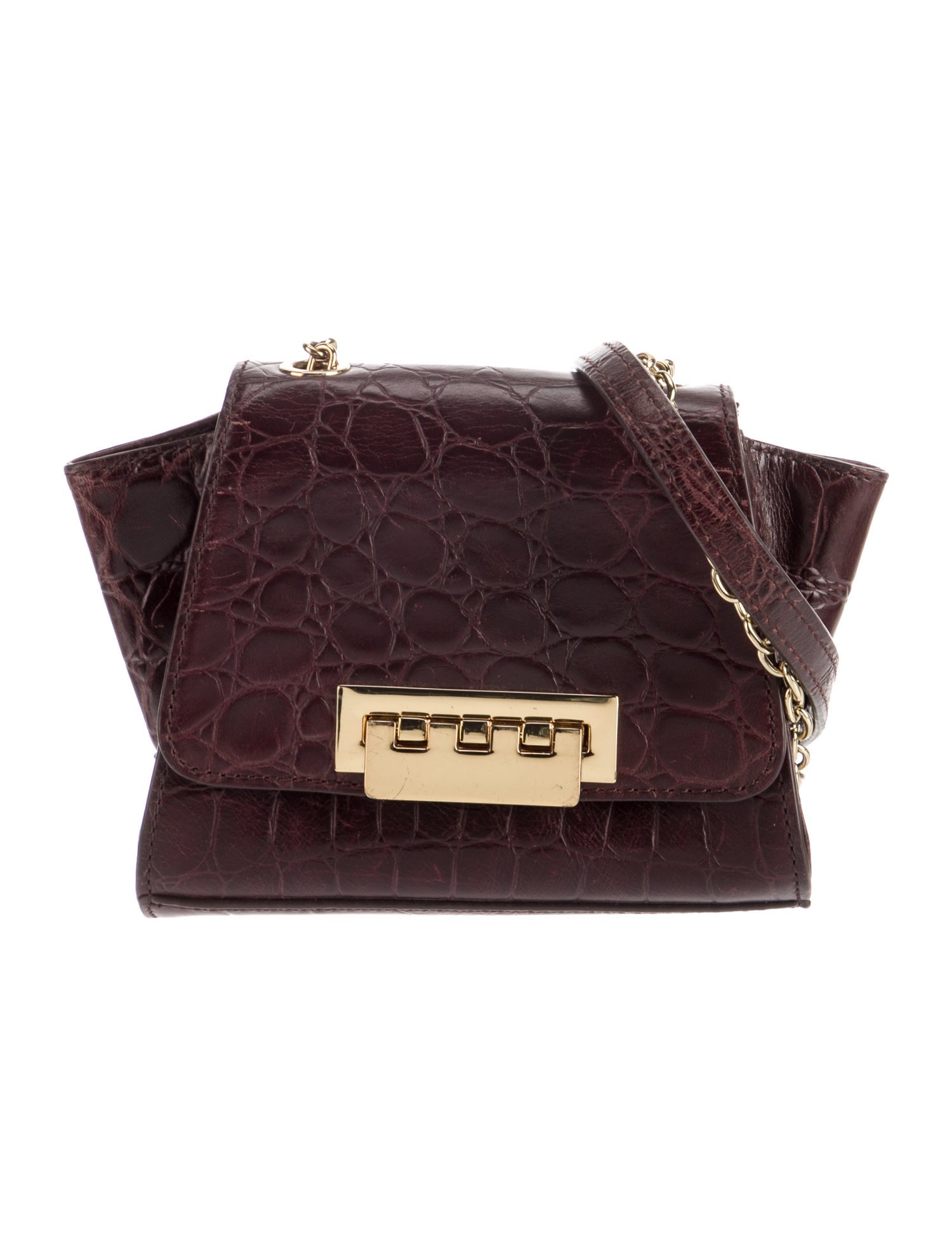 Zac Posen Leather Crossbody Bag