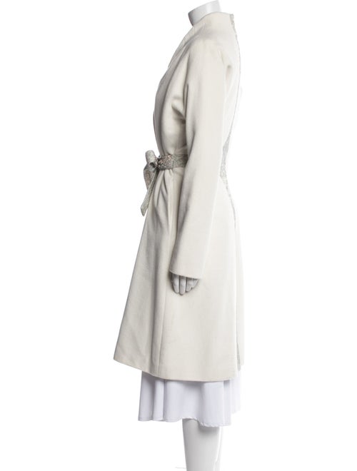 Zac Posen Angora Trench Coat