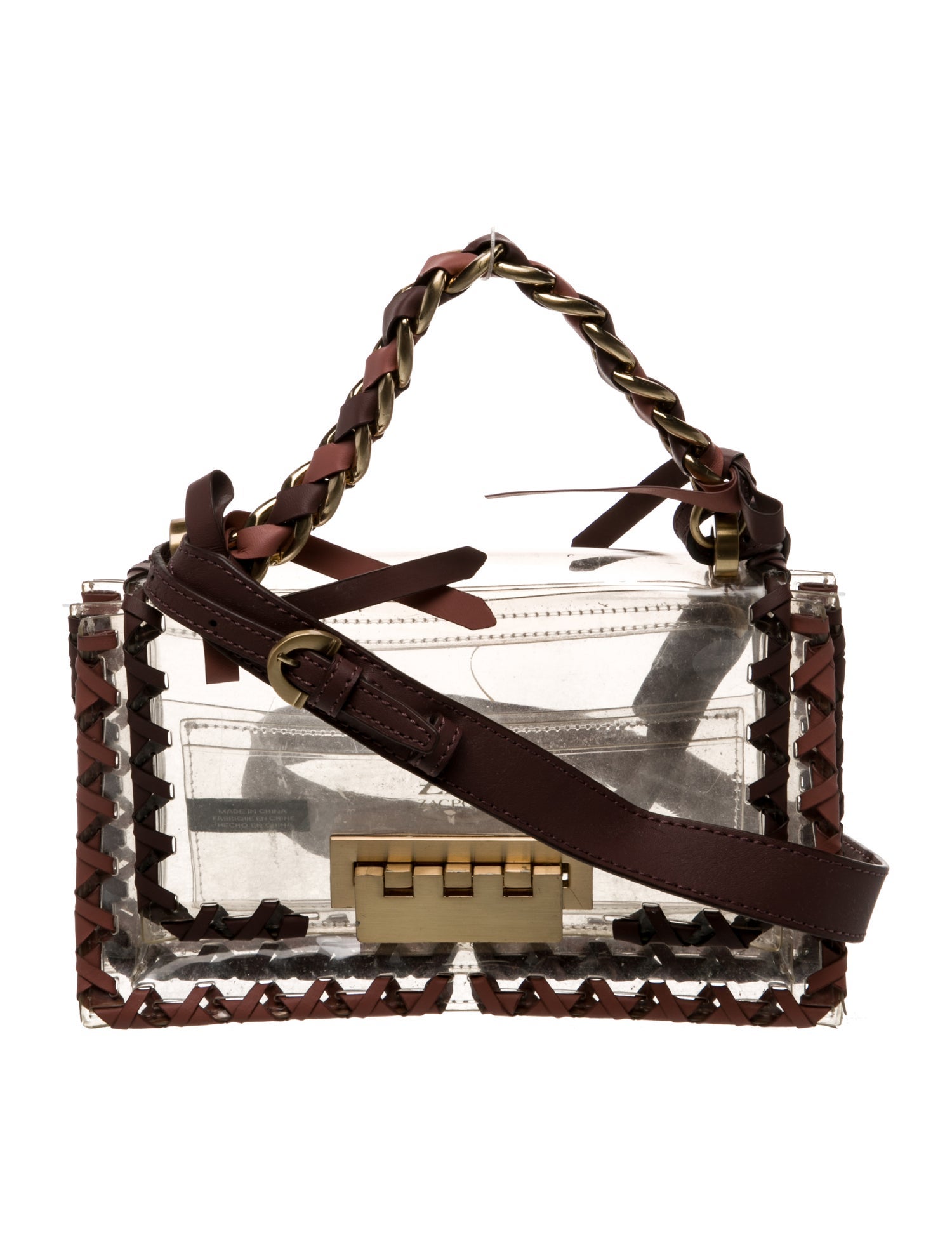 Zac Posen PVC Shoulder Bag