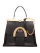 Zac Posen Leather Top Handle Bag