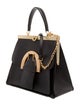 Zac Posen Leather Top Handle Bag