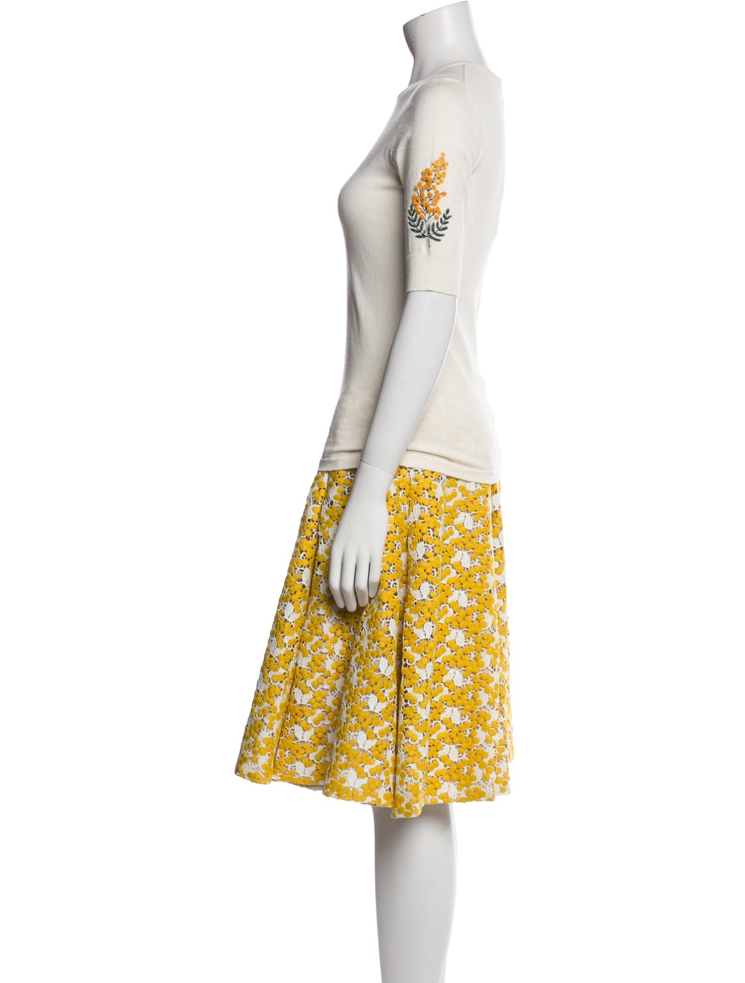 Zac Posen Lace Pattern Embroidered Accent Set w/ Tags