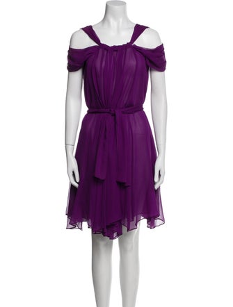 Zac Posen Silk Mini Dress