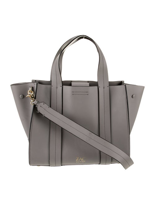 Zac Posen Leather Top Handle Bag